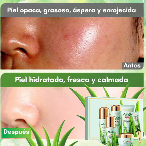 KIT ALOE VERA BIOAQUA X 6||CAJA DE LUJO