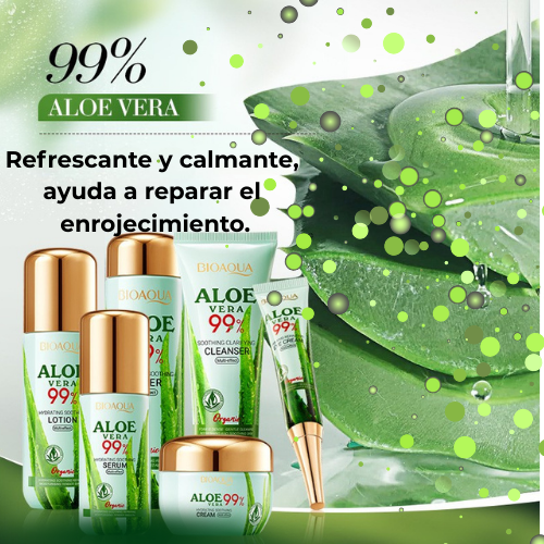 KIT ALOE VERA BIOAQUA X 6||CAJA DE LUJO